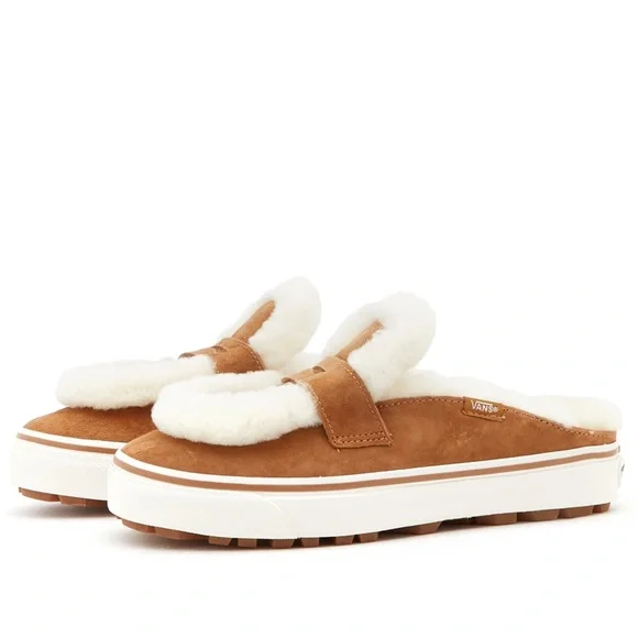 Vans Shearling UNISEX Mules - LAST PAIR - Picture 3 of 13